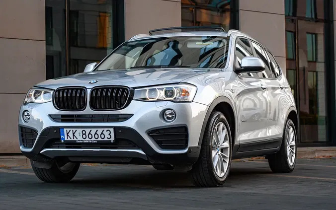 bmw BMW X3 cena 89000 przebieg: 94000, rok produkcji 2017 z Żywiec